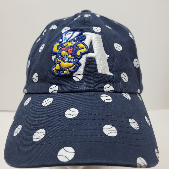 47 Brand Baseball Minor League Cap Adjustable - Kids Hat -Blue - Texas Armadillo - Picture 2 of 11